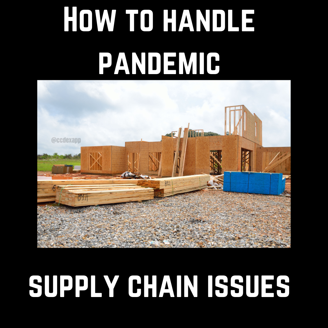How to handle pandemic supply chain issues