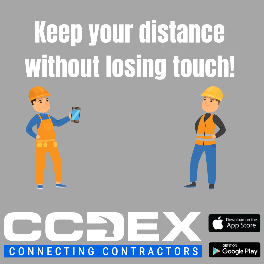CCDEX & Covid 19 - Keep your distance without losing touch with your crew or your company. 